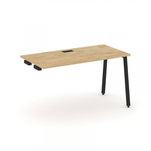 Style Project Стол-приставка к опор. элем. SN-4A.OPRS-022 Тиквуд Светлый/Металл Белый 1180*800*750 фото 4