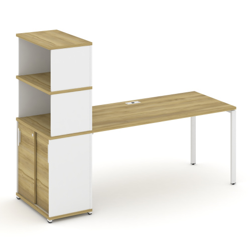 Стол офисный с опорным шкафом-купе Concept CN.SP-244 фото 3 Стол офисный с опорным шкафом-купе Concept CN.SP-244 фото 3