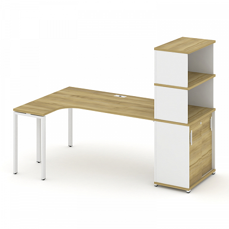 Стол эргономичный с опорным шкафом-купе Concept CN.SA-222(L)