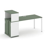 Стол офисный с опорным шкафом-купе Concept CN.SP-240