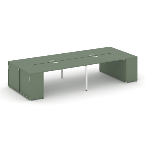 Бенч-система с опорными шкафами-купе Concept CN.DRS-279 Бенч-система с опорными шкафами-купе Concept CN.DRS-279