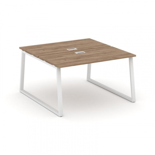 Style Project Рабочая станция 2-х сторон. SN-6T1.DRS-011 Акация Лорка/Металл Антрацит/Заглушка Пласт фото 11