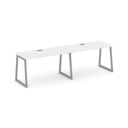 Style Project Рабочая станция 1 сторон. SN-4T1.ORS-012 Акация Лорка/Металл Антрацит/Заглушка Пластик фото 21