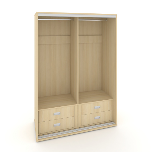 Корпус 2-х секционного шкафа низкого L=1700мм Maris SH.K2-7.2 K3