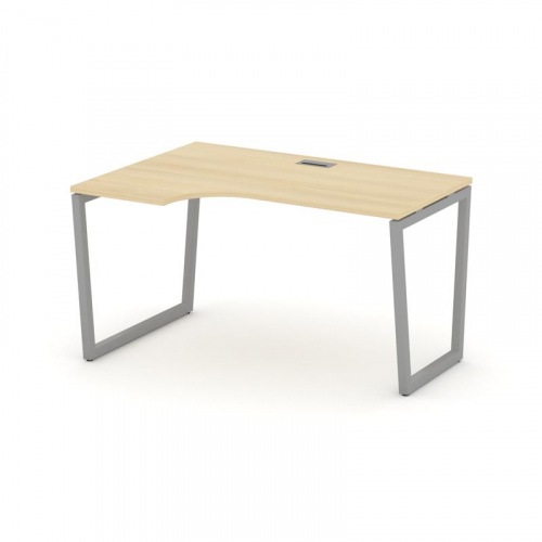 Style Project Стол рабочий эргоном. SN-4T2.SPA-001(L) Акация Лорка/Металл Антрацит/Заглушка Пластик фото 20