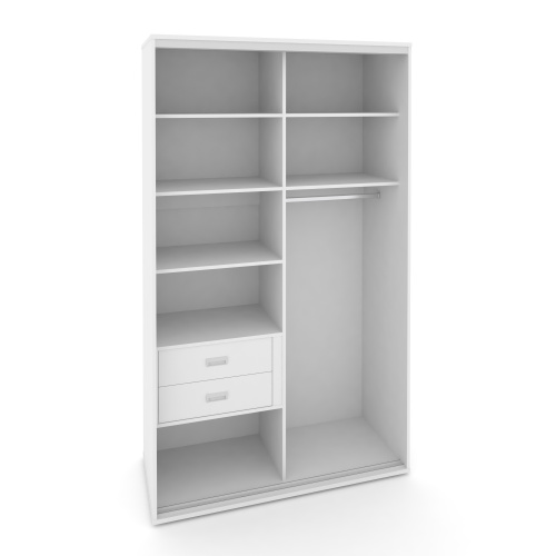 Корпус 2-х секционного шкафа высокого L=1600мм Maris SH.K2-6.1 K6 фото 2