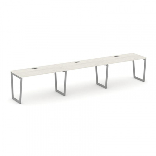 Style Project Рабочая станция 1 сторон. SN-4T2.ORS-044 Акация Лорка/Металл Антрацит/Заглушка Пластик фото 11