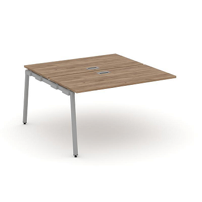 Style Project Проходной наб. элем. SN-4A.DNRS-013 Дуб Табак/Металл Серый 1380*1432*750