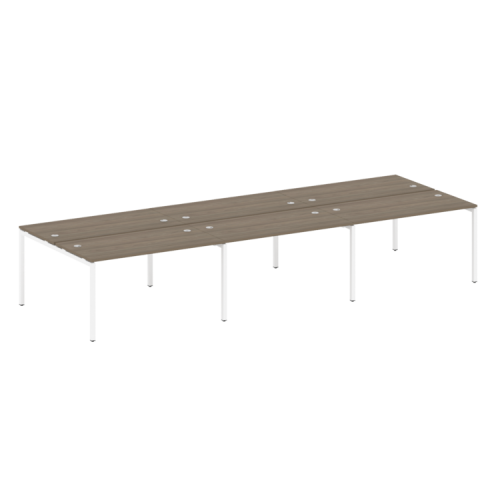 Бенч-система на 6 рабочих мест на П-обр. м/к Metal System Quattro 40БП.СМ-6.3 Бенч-система на 6 рабочих мест на П-обр. м/к Metal System Quattro 40БП.СМ-6.3