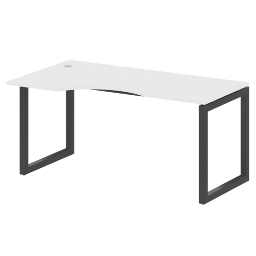 Стол криволинейный левый на О-обр. м/к Metal System Quattro 50БО.СА-1 (L) фото 7 Стол криволинейный левый на О-обр. м/к Metal System Quattro 50БО.СА-1 (L) фото 7