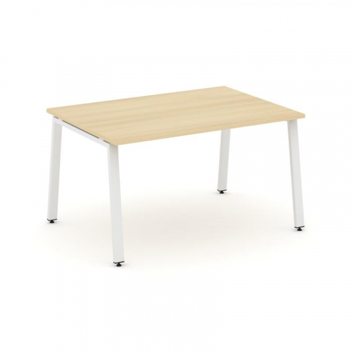 Style Project Стол переговорный SN-6A.SPRG-004.3 Дуб Наварра/Металл Белый 1580*980*750 фото 17