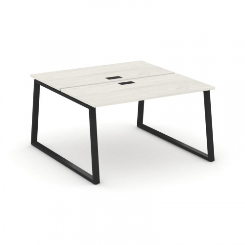 Style Project Рабочая станция 2-х сторон. SN-6T1.DRS-011 Акация Лорка/Металл Антрацит/Заглушка Пласт фото 9