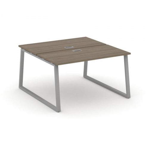 Style Project Рабочая станция 2-х сторон. SN-6T1.DRS-011 Акация Лорка/Металл Антрацит/Заглушка Пласт фото 14