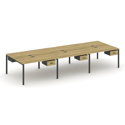 Бенч-система на 6 мест с подвесными тумбами Concept CN.DRS-149 фото 4 Бенч-система на 6 мест с подвесными тумбами Concept CN.DRS-149 фото 4