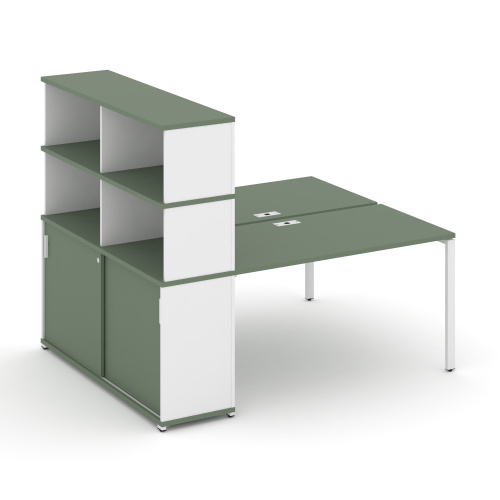 Бенч-система с опорным шкафом-купе с надставкой Concept CN.DRS-243 фото 5 Бенч-система с опорным шкафом-купе с надставкой Concept CN.DRS-243 фото 5