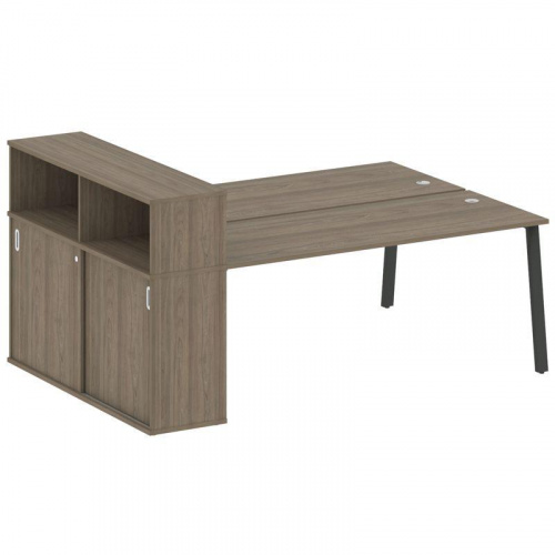 Бенч-система с шкафом-купе на А-обр. м/к Metal System БА.РС-СШК-2.5 фото 11