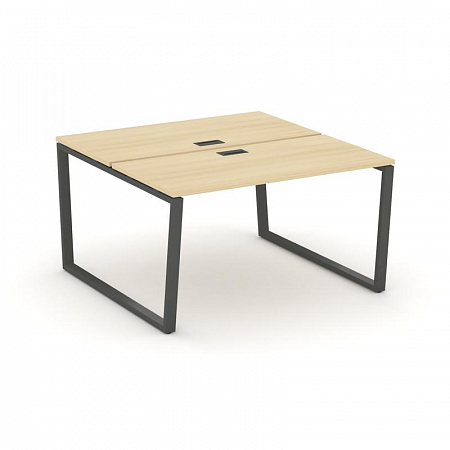 Style Project Рабочая станция 2-х сторон. SN-6T2.DRS-024 Акация Лорка/Металл Антрацит/Заглушка Пласт