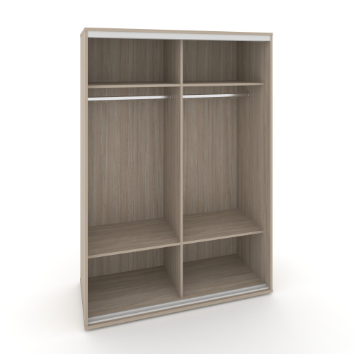 Корпус 2-х секционного шкафа низкого L=1200мм Maris SH.K2-2.2 K2 фото 3