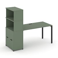 Стол офисный с опорным распашным шкафом Concept CN.SP-231