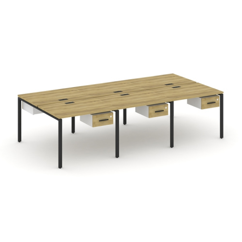 Бенч-система на 6 мест с подвесными тумбами Concept CN.DRS-149 фото 6 Бенч-система на 6 мест с подвесными тумбами Concept CN.DRS-149 фото 6