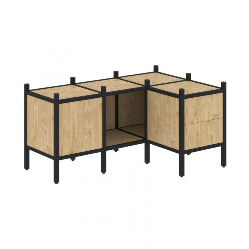 Стеллаж офисный угловой Loft VR.L-26 фото 7 Стеллаж офисный угловой Loft VR.L-26 фото 7