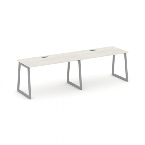 Style Project Рабочая станция 1 сторон. SN-4T1.ORS-012 Акация Лорка/Металл Антрацит/Заглушка Пластик фото 17