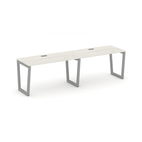 Style Project Рабочая станция 1 сторон. SN-5T2.ORS-024 Акация Лорка/Металл Антрацит/Заглушка Пластик фото 12