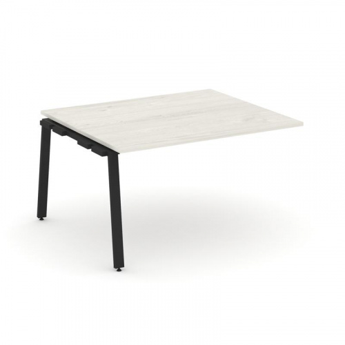 Style Project Проходной наб. элем. перег. стола SN-6A.NSPRG-033.3 Дуб Наварра/Металл Белый 1380*1180 фото 7