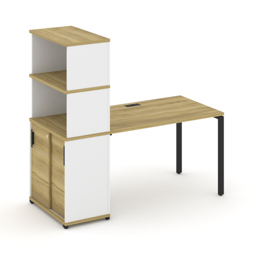 Стол офисный с опорным шкафом-купе Concept CN.SP-242 фото 4 Стол офисный с опорным шкафом-купе Concept CN.SP-242 фото 4