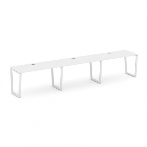 Style Project Рабочая станция 1 сторон. SN-6T2.ORS-033 Акация Лорка/Металл Антрацит/Заглушка Пластик фото 17