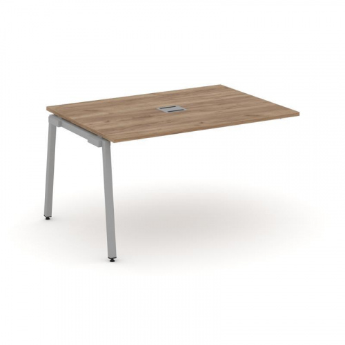 Style Project Проходной наб. элем. перег. стола SN-4A.NSPRG-003 Белый/Металл Белый 1380*980*750 фото 4