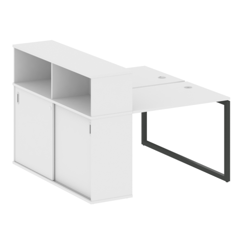 Бенч-система с шкафом-купе на О-обр. м/к Metal System Quattro 40БО.РС-СШК-2.1 фото 7