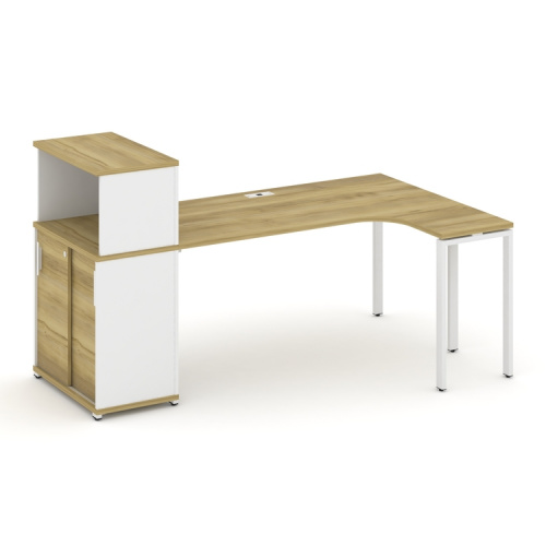 Стол эргономичный с опорным шкафом-купе Concept CN.SA-220(R) фото 3 Стол эргономичный с опорным шкафом-купе Concept CN.SA-220(R) фото 3