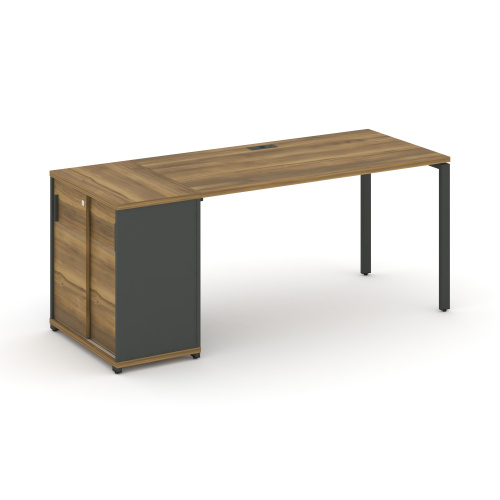 Стол офисный с опорным шкафом-купе Concept CN.SP-234 Стол офисный с опорным шкафом-купе Concept CN.SP-234