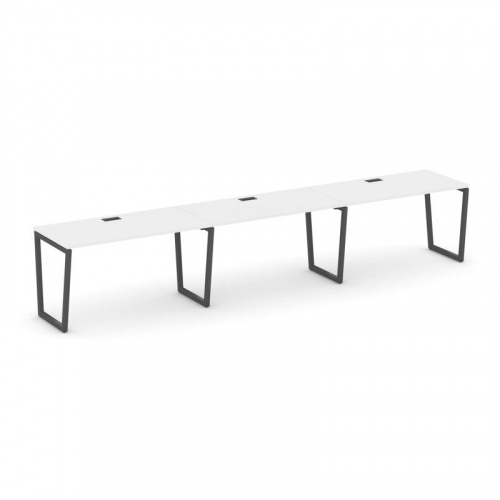 Style Project Рабочая станция 1 сторон. SN-4T2.ORS-044 Акация Лорка/Металл Антрацит/Заглушка Пластик фото 26