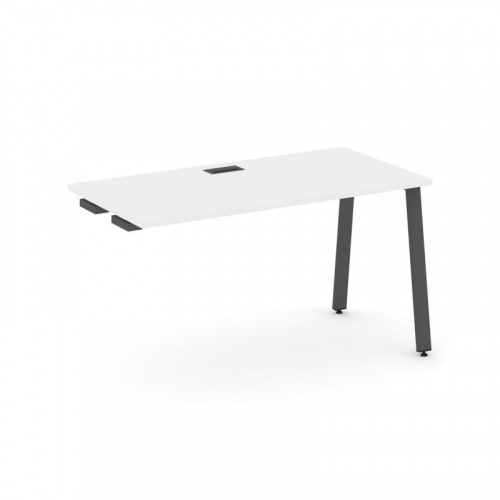 Style Project Стол-приставка к опор. элем. SN-6A.OPRS-022 Дуб Табак/Металл Белый 1180*800*750 фото 15 Style Project Стол-приставка к опор. элем. SN-6A.OPRS-022 Дуб Табак/Металл Белый 1180*800*750 фото 15