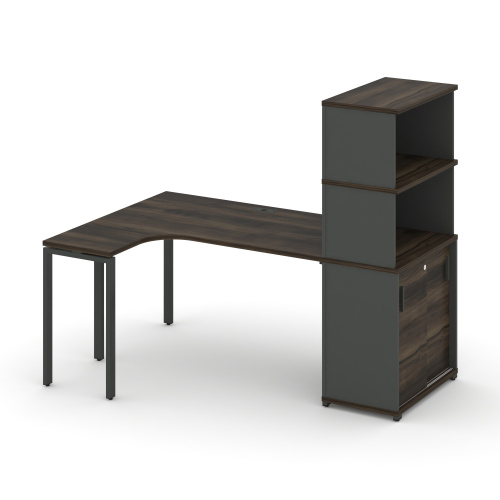 Стол эргономичный с опорным шкафом-купе Concept CN.SA-221(L)
