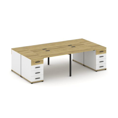 Бенч-система на 4 места с 2 опорными тумбами Concept CN.DRS-425 фото 6 Бенч-система на 4 места с 2 опорными тумбами Concept CN.DRS-425 фото 6