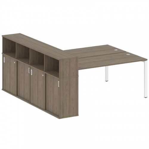 Бенч-система с шкафом-купе на П-обр. м/к Metal System БП.РС-СШК-4.5 фото 14 Бенч-система с шкафом-купе на П-обр. м/к Metal System БП.РС-СШК-4.5 фото 14