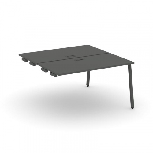 Style Project Стол-приставка к опор. элем. SN-4A.DPRS-013 Дуб Наварра/Металл Антрацит 1380*1432*750 фото 25