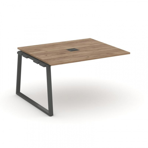 Style Project Проходной наб. элем. перег. стола SN-6T1.NSPRG-034 Акация Лорка/Металл Антрацит/Заглуш фото 23