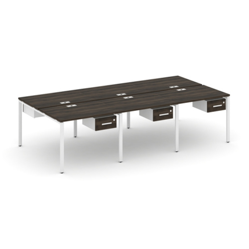 Бенч-система на 6 мест с подвесными тумбами Concept CN.DRS-149 фото 10 Бенч-система на 6 мест с подвесными тумбами Concept CN.DRS-149 фото 10