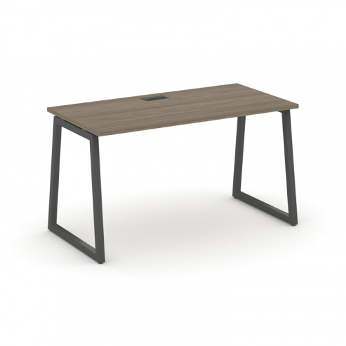 Style Project Стол письменный SN-4T1.SP-022 Акация Лорка/Металл Антрацит/Заглушка Пластик Черный 118 фото 12