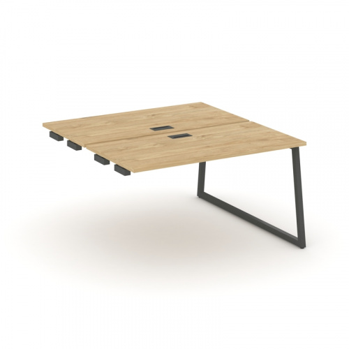 Style Project Стол-приставка к опор. элем. SN-4T1.DPRS-012 Акация Лорка/Металл Антрацит/Заглушка Пла фото 11