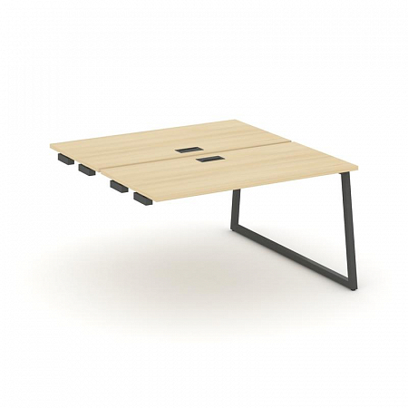 Style Project Стол-приставка к опор. элем. SN-4T1.DPRS-001 Акация Лорка/Металл Антрацит/Заглушка Пла