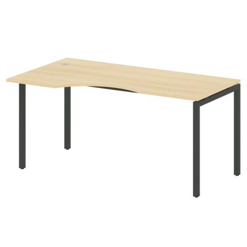 Стол криволинейный левый на П-обр. м/к Metal System Quattro 40БП.СА-1 (L) фото 9 Стол криволинейный левый на П-обр. м/к Metal System Quattro 40БП.СА-1 (L) фото 9