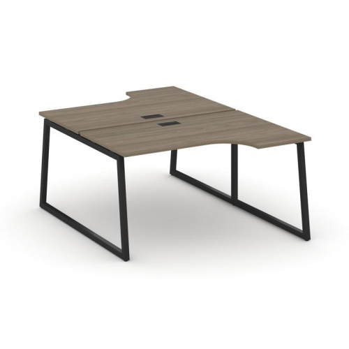 Style Project Рабочая станция эргоном. SN-4T1.DRPA-012 Акация Лорка/Металл Антрацит/Заглушка Пластик фото 6