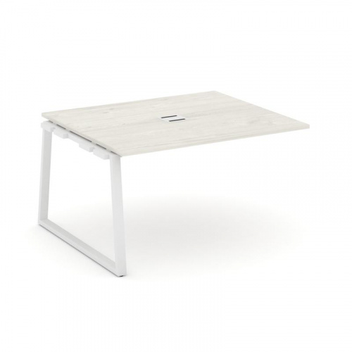 Style Project Проходной наб. элем. перег. стола SN-6T1.NSPRG-034 Акация Лорка/Металл Антрацит/Заглуш фото 13