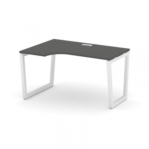 Style Project Стол рабочий эргоном. SN-5T2.SPA-001(L) Акация Лорка/Металл Антрацит/Заглушка Пластик фото 19