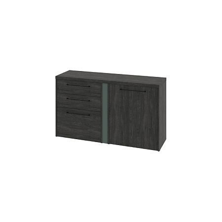 Тумба двухсекционная с дверью ЛДСП и 3 ящиками Greenwood G-681.01R (R)